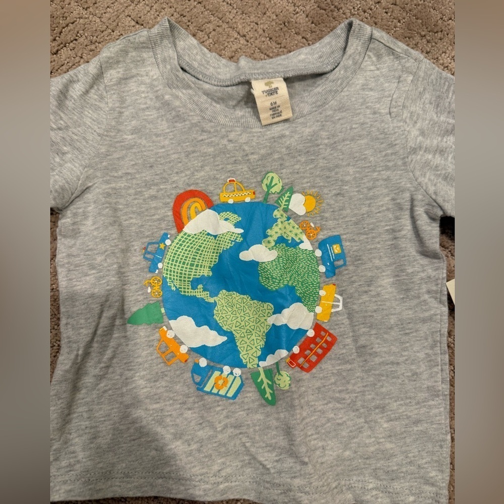 NEW Tucker Tate Tee SZ 6M